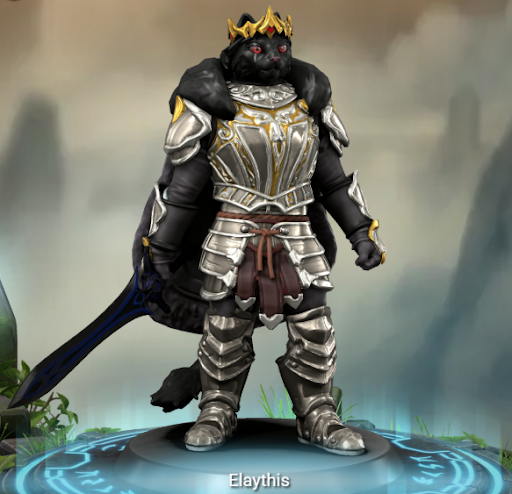 Hero Forge Model of Elaythis, Emperor of New Mazteca